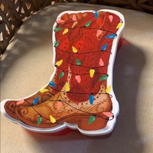 New The Pioneer Women Boot/Treat Container NWT